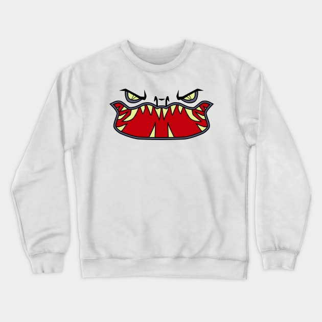 Tiger Shark Gunship Decal Crewneck Sweatshirt by Galactee 99